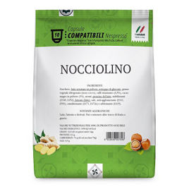 10 Capsule Compatibili Nespresso Nocciolino Toda Gattopardo