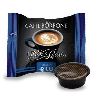 100 Capsule Compatibili Lavazza A Modo Mio Borbone Blu 100% Arabica