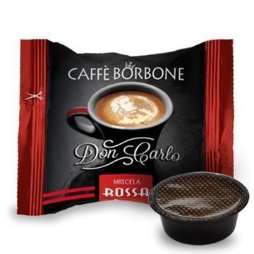 100 Capsule Compatibili Lavazza A Modo Mio Borbone Rossa 100% Arabica