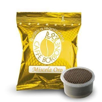 100 Capsule Compatibili Lavazza Espresso Point Borbone Oro