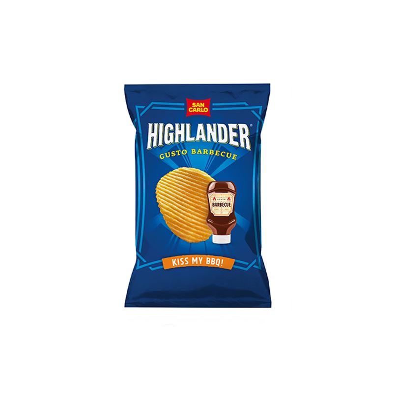 42 Patatine San Carlo Highlander Barbecue 25g