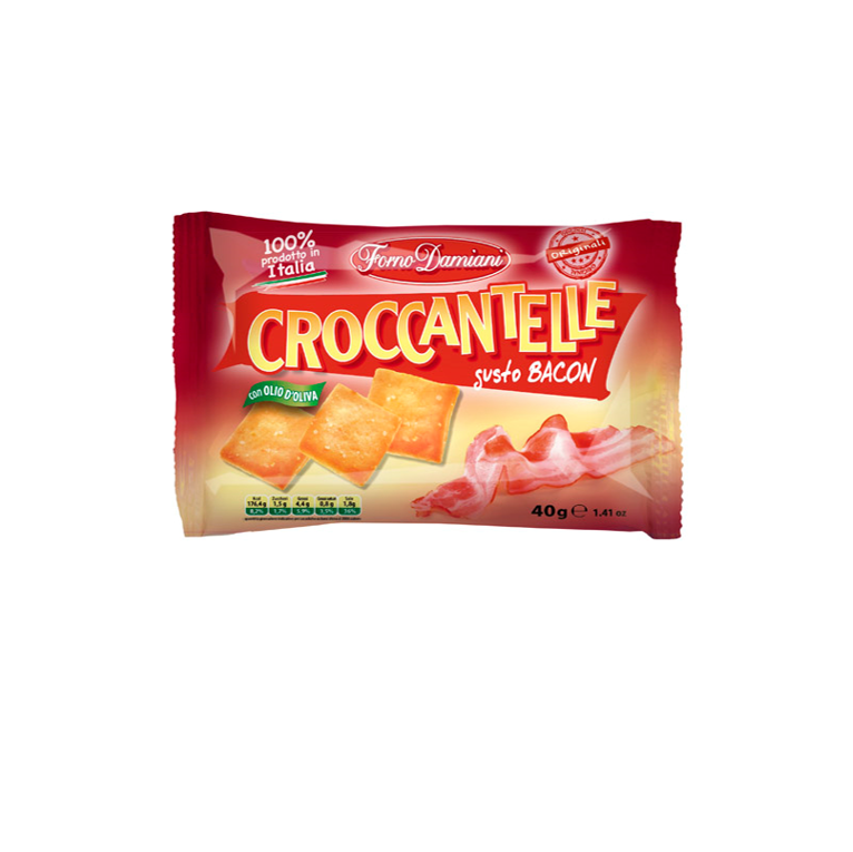 50 Croccantelle Forno Damiani Bacon
