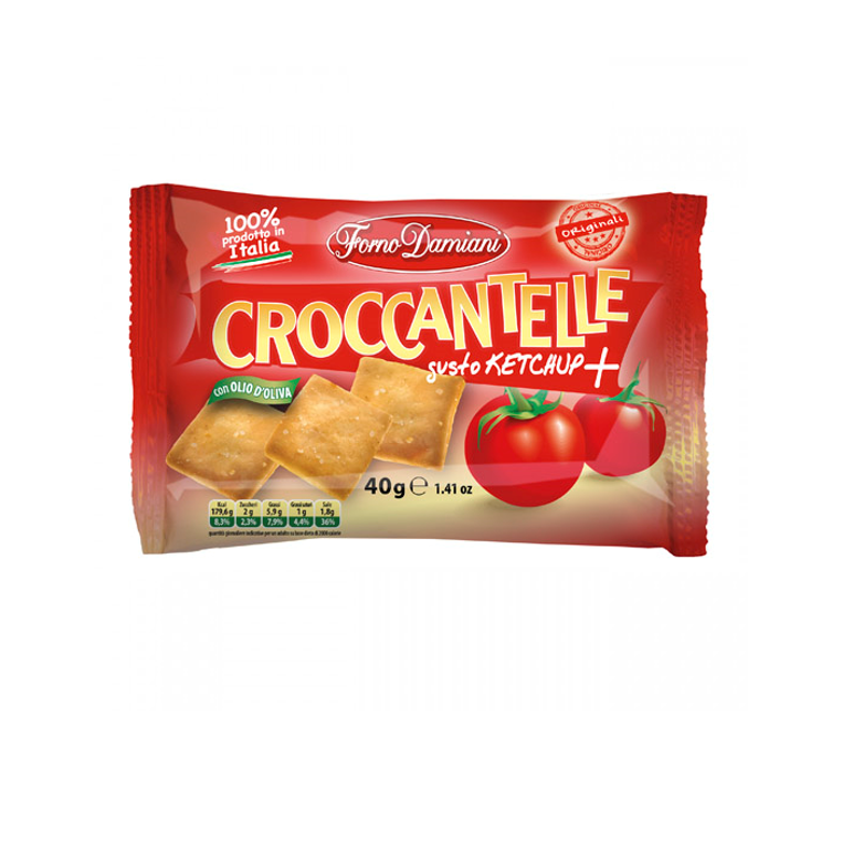 50 Croccantelle Forno Damiani Ketchup