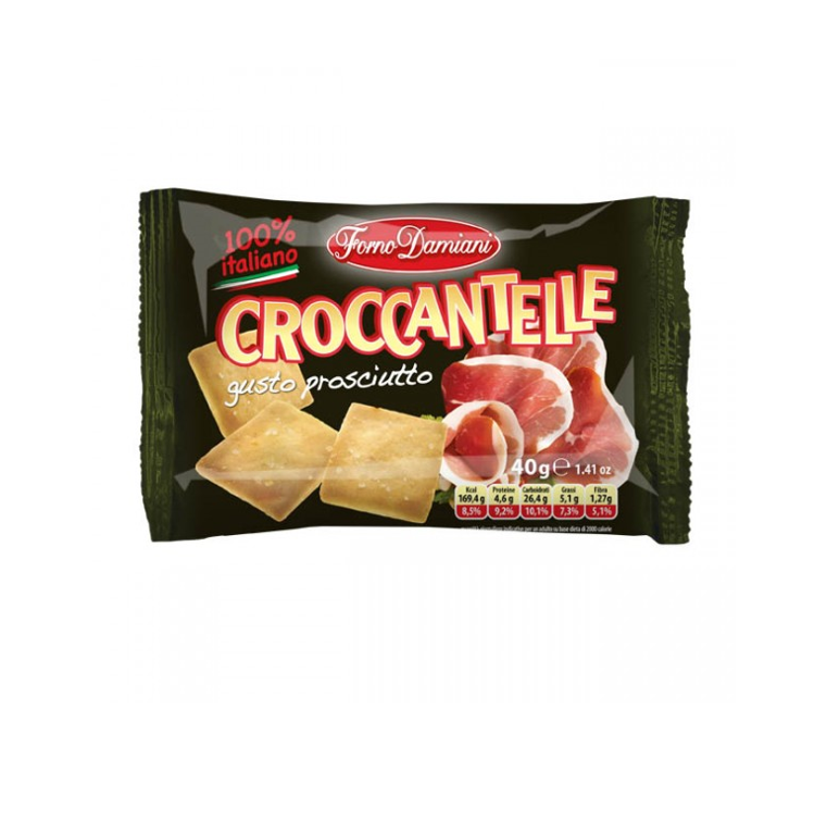 50 Croccantelle Forno Damiani Prosciutto