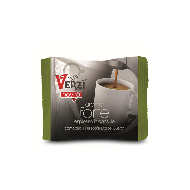 50 Capsule Compatibili Dolce Gusto Verzi Aroma Forte
