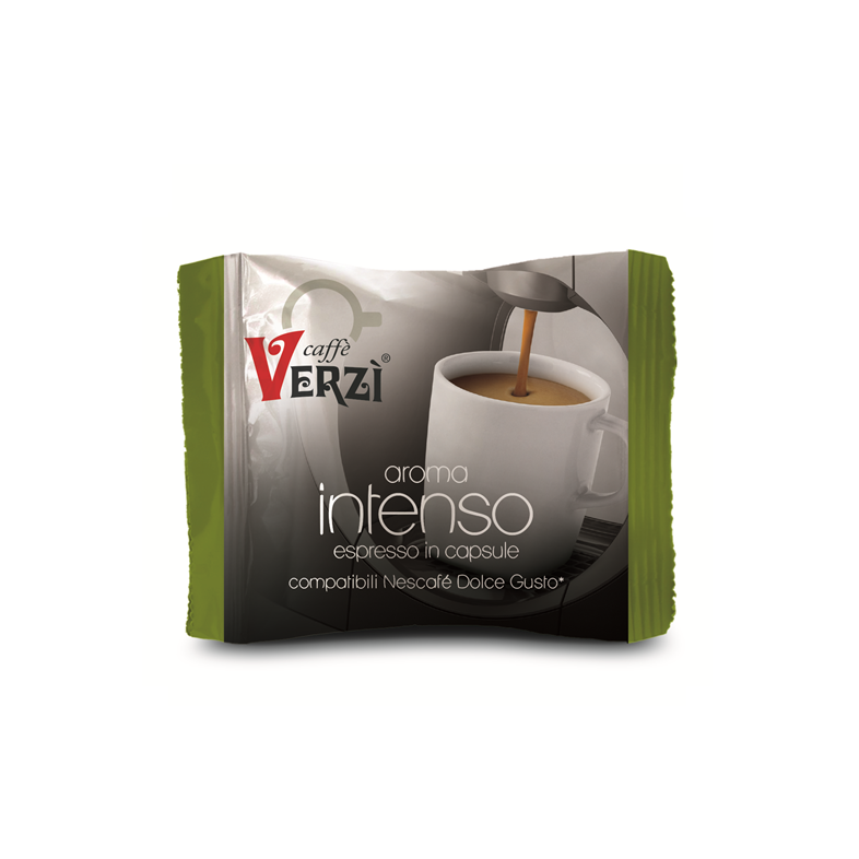 50 Capsule Compatibili Dolce Gusto Verzi Aroma Intenso