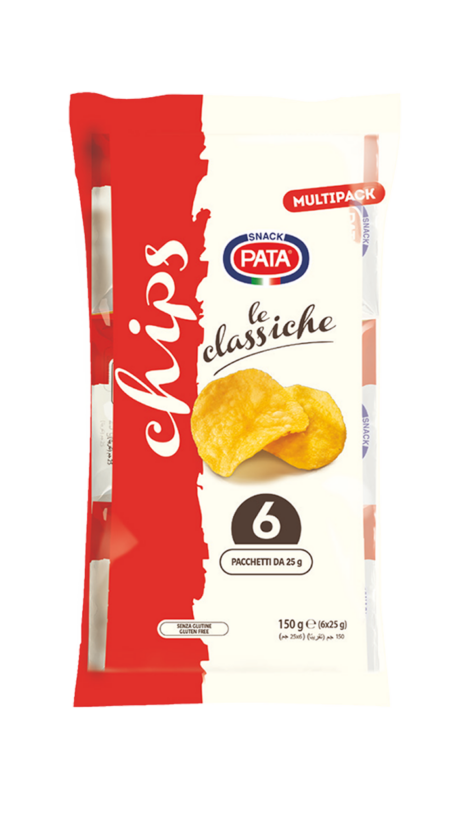 40 Patatine Pata Classica 25g